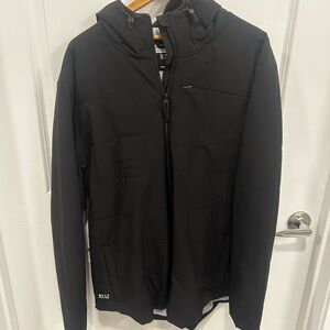 BYLT Basics Black Drop Cut Puffer Jacket